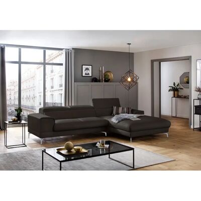 W.SCHILLIG Piedroo Ledercornersofa - Elegantes Design W.SCHILLIG Piedroo Ledercornersofa - Elegantes Design