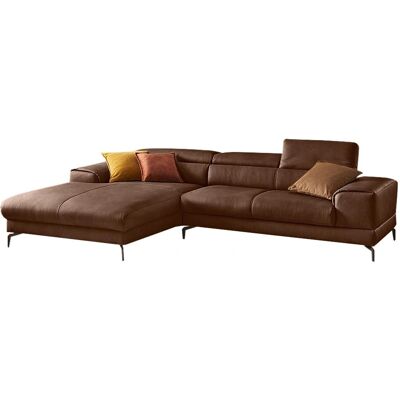 W.SCHILLIG Piedroo - Softleder-Sofa mit motorischer Kopfstütze - Sofa W.SCHILLIG Piedroo - Softleder-Sofa mit motorischer Kopfstütze - Sofa