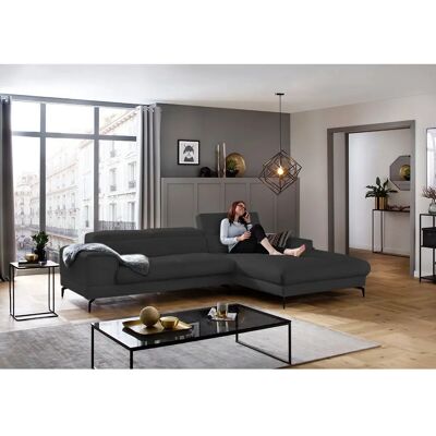 W.SCHILLIG Piedroo Grau L-Form Sofa - Sofa W.SCHILLIG Piedroo Grau L-Form Sofa - Sofa