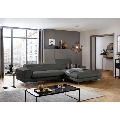 W.SCHILLIG Piedroo Grau L-Form Sofa - Sofa W.SCHILLIG Piedroo Grau L-Form Sofa - Sofa