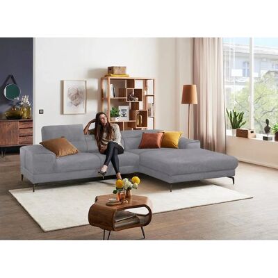 W.SCHILLIG piedroo - Elegantes L-Form Sofa mit verstellbaren Kopfstützen W.SCHILLIG piedroo - Elegantes L-Form Sofa mit verstellbaren Kopfstützen