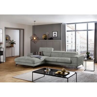 W.SCHILLIG Piedroo Sofa - L-Form, Microfaser, Verstellbare Kopfstützen W.SCHILLIG Piedroo Sofa - L-Form, Microfaser, Verstellbare Kopfstützen