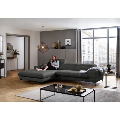 W.SCHILLIG Piedroo Ecksofa - L-Form, Grau, 4-Sitzer W.SCHILLIG Piedroo Ecksofa - L-Form, Grau, 4-Sitzer