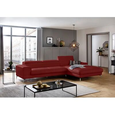 W.SCHILLIG Piedroo Ecksofa - ruby rot - Sofas W.SCHILLIG Piedroo Ecksofa - ruby rot - Sofas