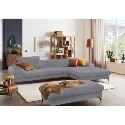 W.SCHILLIG Piedroo Ecksofa - Chenille Stoff, Longchair rechts W.SCHILLIG Piedroo Ecksofa - Chenille Stoff, Longchair rechts
