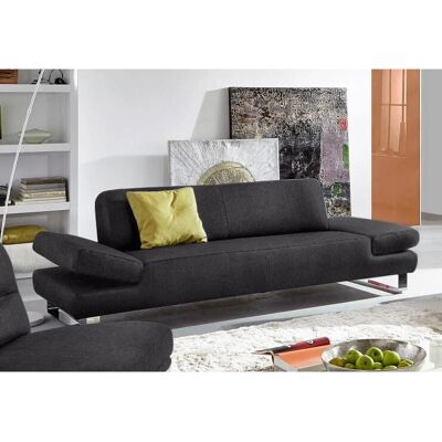 W.SCHILLIG Taboo 2-Sitzer Sofa - Modern, Grau, Verstellbare Armlehnen W.SCHILLIG Taboo 2-Sitzer Sofa - Modern, Grau, Verstellbare Armlehnen