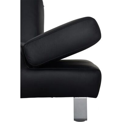 W.SCHILLIG Taboo 3-Sitzer Sofa - Langlebige Leder & Verstellbare Armlehnen W.SCHILLIG Taboo 3-Sitzer Sofa - Langlebige Leder & Verstellbare Armlehnen