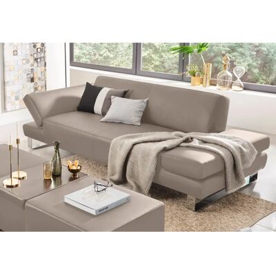 W.SCHILLIG Modell Z59 3-Sitzer Sofa - Leder, Verstellbare Armlehnen W.SCHILLIG Modell Z59 3-Sitzer Sofa - Leder, Verstellbare Armlehnen