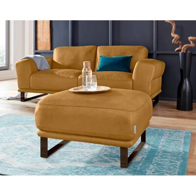 W.SCHILLIG Montana Gelb - Hocker - 71x42x71cm - Leder W.SCHILLIG Montana Gelb - Hocker - 71x42x71cm - Leder