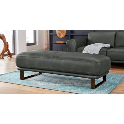 W.SCHILLIG montanaa Hocker - Grau - 141x42x61cm - Leder W.SCHILLIG montanaa Hocker - Grau - 141x42x61cm - Leder