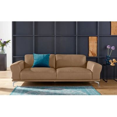 W.SCHILLIG Montana 2,5-Sitzer Sofa - Leder, Chromfüße W.SCHILLIG Montana 2,5-Sitzer Sofa - Leder, Chromfüße