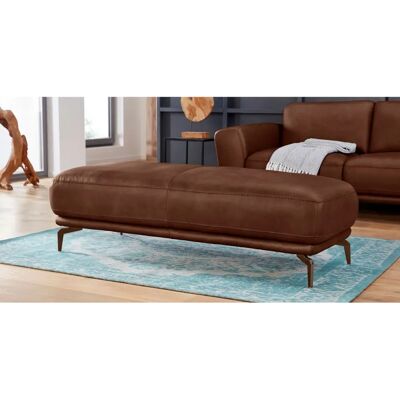 W.SCHILLIG Montana Hocker - 141x42x61cm - Leder & Metall W.SCHILLIG Montana Hocker - 141x42x61cm - Leder & Metall
