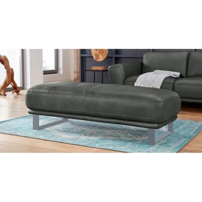 W.SCHILLIG Montana Hocker - 141cm, grau, Silber, Longlife Xtra-Leder Z69 W.SCHILLIG Montana Hocker - 141cm, grau, Silber, Longlife Xtra-Leder Z69