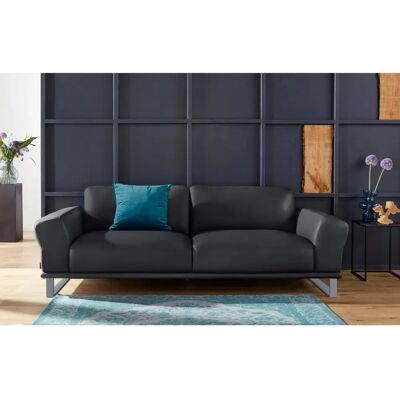 W.SCHILLIG Montana 2,5-Sitzer Sofa - Leder & Silberfuss W.SCHILLIG Montana 2,5-Sitzer Sofa - Leder & Silberfuss