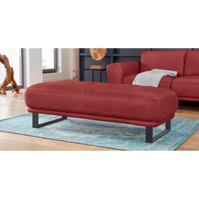 W.SCHILLIG Montana Roter Leder Hocker - Hocker W.SCHILLIG Montana Roter Leder Hocker - Hocker