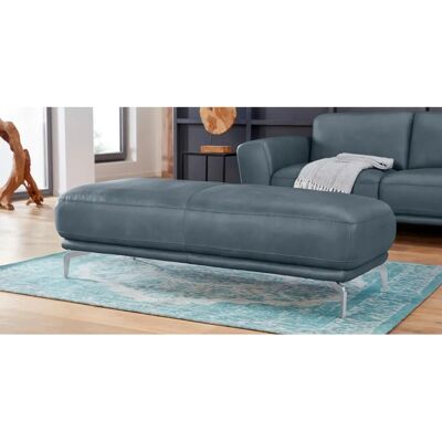 W. SCHILLIG Montana Blau Leder Hocker - Hocker W. SCHILLIG Montana Blau Leder Hocker - Hocker