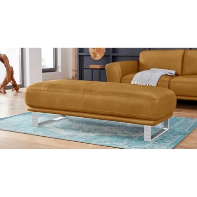 W.SCHILLIG Montana Gelb Leder Hocker - Hocker W.SCHILLIG Montana Gelb Leder Hocker - Hocker