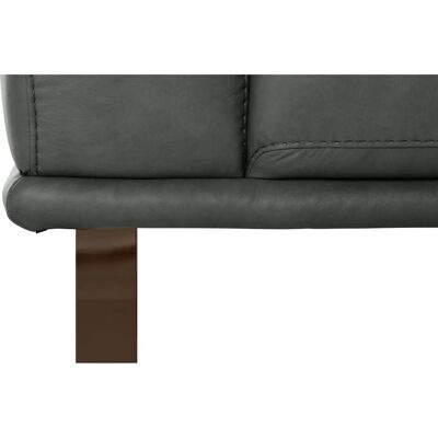 W.SCHILLIG Montana 2,5-Sitzer Grau Leder Sofa - Sofa W.SCHILLIG Montana 2,5-Sitzer Grau Leder Sofa - Sofa