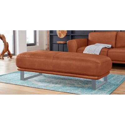 W.SCHILLIG Montana Hocker - 141cm, Chromfüße, Leder W.SCHILLIG Montana Hocker - 141cm, Chromfüße, Leder