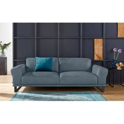 W.SCHILLIG Montana 2,5-Sitzer Sofa - Blau Z69 - Leder W.SCHILLIG Montana 2,5-Sitzer Sofa - Blau Z69 - Leder