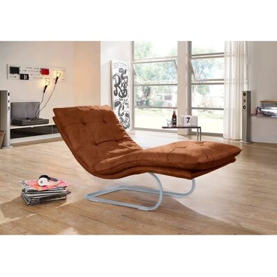 W.SCHILLIG Daily Dreams Sofa - Cognac Softleder, Manuelle Kopfstütze W.SCHILLIG Daily Dreams Sofa - Cognac Softleder, Manuelle Kopfstütze