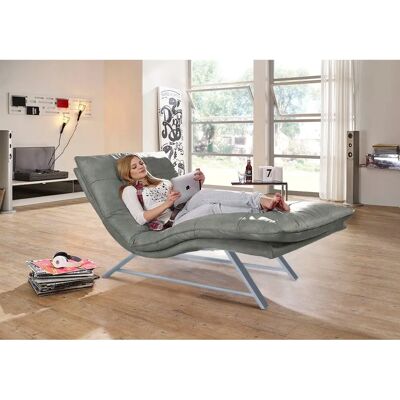 W.SCHILLIG Daily Dreams Grau Sofa - Elektrische Relax, 95x170x91cm W.SCHILLIG Daily Dreams Grau Sofa - Elektrische Relax, 95x170x91cm