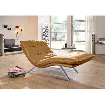 W.SCHILLIG Daily Dreams Gelbe Softleder Sofas - Relaxliege, Modell Z69 W.SCHILLIG Daily Dreams Gelbe Softleder Sofas - Relaxliege, Modell Z69