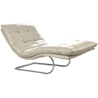 W.SCHILLIG Daily Dreams Sofa - Leder, Grau, 95x170x91cm W.SCHILLIG Daily Dreams Sofa - Leder, Grau, 95x170x91cm