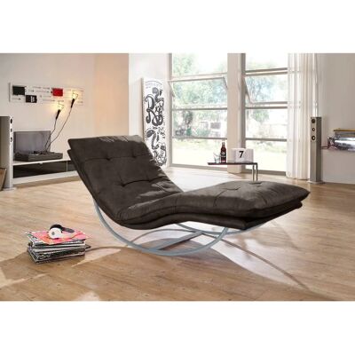 W.SCHILLIG daily dreams Sofa - mocca s37 - verstellbares Kopfteil, Schaukelframe W.SCHILLIG daily dreams Sofa - mocca s37 - verstellbares Kopfteil, Schaukelframe