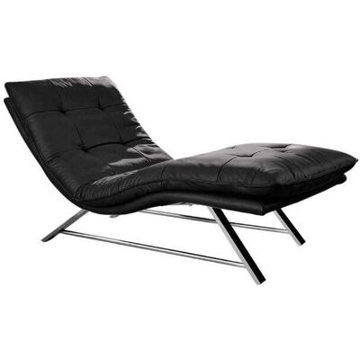 W.SCHILLIG Tagesträume Sofa - Schwarz - Leder W.SCHILLIG Tagesträume Sofa - Schwarz - Leder