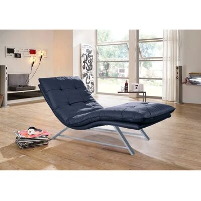 W.SCHILLIG Daily Dreams Blau Leder Sessel - Sessel W.SCHILLIG Daily Dreams Blau Leder Sessel - Sessel