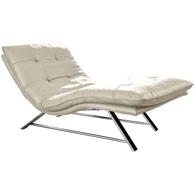 W.SCHILLIG Daily Dreams Grau Leder-Sofa - Sofa W.SCHILLIG Daily Dreams Grau Leder-Sofa - Sofa