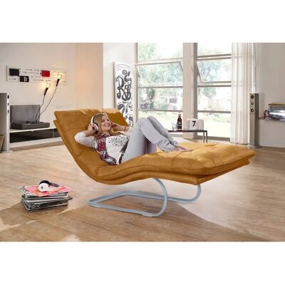 W.SCHILLIG Daily Dreams Gelbes Sofa mit verstellbarem Kopfteil - Sofa W.SCHILLIG Daily Dreams Gelbes Sofa mit verstellbarem Kopfteil - Sofa