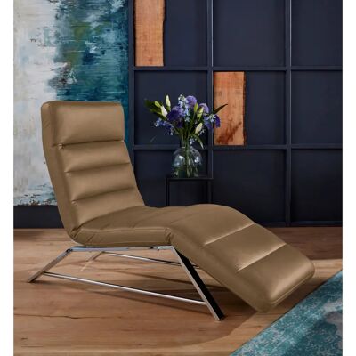 W.SCHILLIG Daily Dreams Relaxliege - Leder, Braun, 75x91x170cm W.SCHILLIG Daily Dreams Relaxliege - Leder, Braun, 75x91x170cm