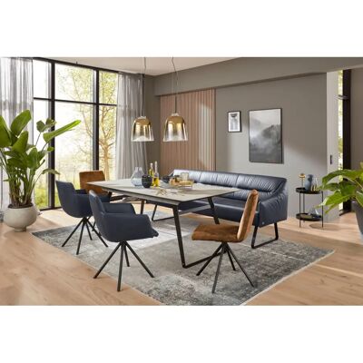 Musterring - JustB SP500 - Cognac - Veloursstoff - Stuhl Musterring - JustB SP500 - Cognac - Veloursstoff - Stuhl