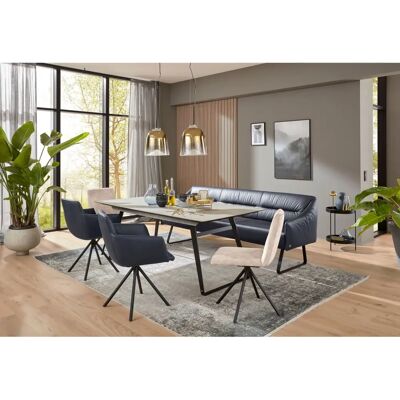 Musterring - JustB SP500 - oyster - Veloursstoff - Chair Musterring - JustB SP500 - oyster - Veloursstoff - Chair