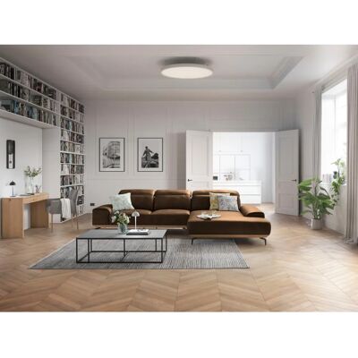 Musterring - MR 2490 - fango - schwarz - Sectional sofa Musterring - MR 2490 - fango - schwarz - Sectional sofa