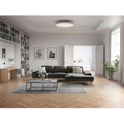 Musterring - MR 2490 - Anthrazit - Bronze Füße - Sofa Musterring - MR 2490 - Anthrazit - Bronze Füße - Sofa