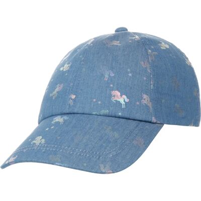 Maximo Shiny Unicorns Kinderkappe - Blau - Größe 47 cm Maximo Shiny Unicorns Kinderkappe - Blau - Größe 47 cm