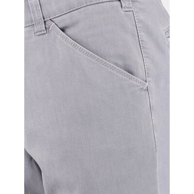 Meyer Chicago Jeans - Lichtgrijs - Tweekleurige Denim - Super Elastisch - Jeans Meyer Chicago Jeans - Lichtgrijs - Tweekleurige Denim - Super Elastisch - Jeans