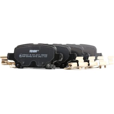 FERODO Pastiglie Freno Astra K - Avviso Acustico di Usura - Frizione Ecologica - 106,6mm FERODO Pastiglie Freno Astra K - Avviso Acustico di Usura - Frizione Ecologica - 106,6mm