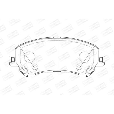 CHAMPION 573673CH Σετ φλάντζες φρένων - Renault Megane IV, Scenic 4 CHAMPION 573673CH Σετ φλάντζες φρένων - Renault Megane IV, Scenic 4