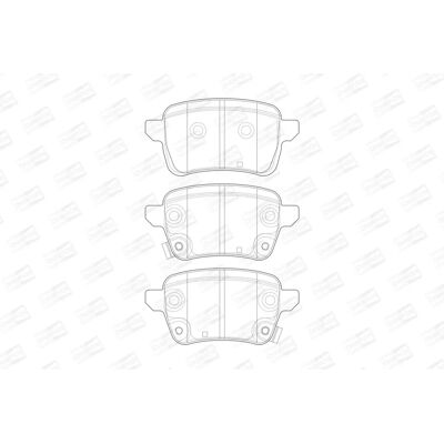 Champion 573689CH plăcuțe de frână - Fiat Tipo - Opel Corsa E Champion 573689CH plăcuțe de frână - Fiat Tipo - Opel Corsa E