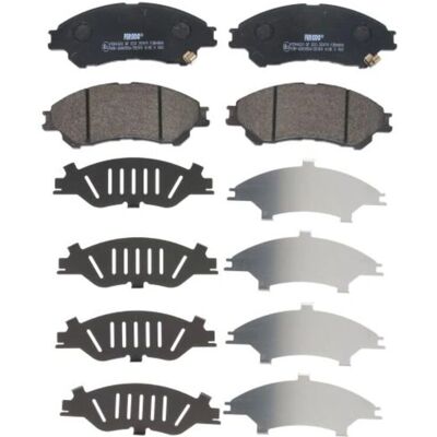 Kit de Plaquettes de Frein Éco Friction Ferodo - Plaquettes de frein Kit de Plaquettes de Frein Éco Friction Ferodo - Plaquettes de frein