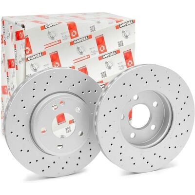 FERODO Mercedes-Benz Ventilated Brake Disc - Brake Disc FERODO Mercedes-Benz Ventilated Brake Disc - Brake Disc