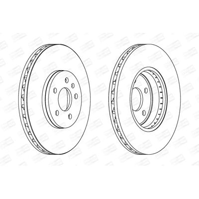 CHAMPION - 562511CH - 320 30 5 112 αεριζόμενη - Q5 - Δίσκος CHAMPION - 562511CH - 320 30 5 112 αεριζόμενη - Q5 - Δίσκος