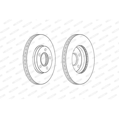Δίσκος φρένων Volvo V40 - Αεριζόμενος 25mm 278mm Δίσκος φρένων Volvo V40 - Αεριζόμενος 25mm 278mm