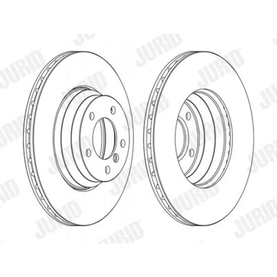Δίσκος Φρένων JURID BMW - 24mm x 120mm Αερόψυκτος - Series 3 Δίσκος Φρένων JURID BMW - 24mm x 120mm Αερόψυκτος - Series 3