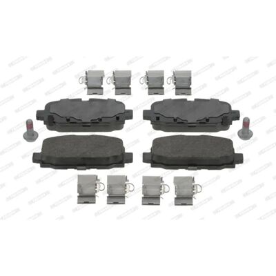 FERODO FDB5049 Bremsbeläge-Satz für Jeep Compass – Hinten, 18mm Dicke FERODO FDB5049 Bremsbeläge-Satz für Jeep Compass – Hinten, 18mm Dicke