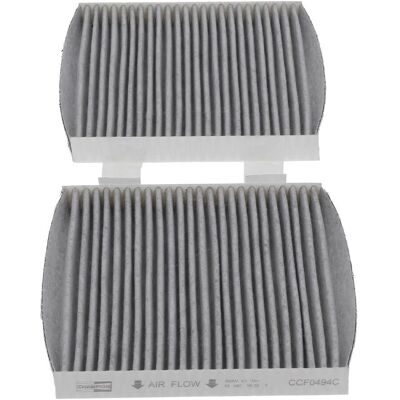 Filtro de ar CHAMPION CCF0494C - Compartimento do passageiro para BMW X3, X4 Filtro de ar CHAMPION CCF0494C - Compartimento do passageiro para BMW X3, X4